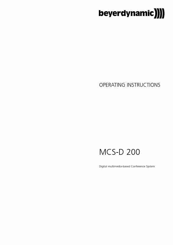 Beyerdynamic Speaker System MCS-D 200-page_pdf